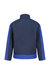 Mens Contrast 3 Layer Softshell Full Zip Jacket - Navy/New Royal Blue