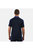 Mens Contrast Coolweave Polo Shirt - Navy/New Royal