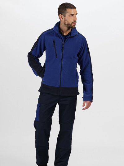 Regatta Mens Contrast Fleece Jacket - New Royal/Navy product