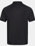 Mens Coolweave Short Sleeve Polo Shirt - Black