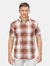 Mens Deakin IV Shirt - Gingerbread Check  - Gingerbread