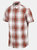 Mens Deakin IV Shirt - Gingerbread Check 