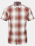 Mens Deakin IV Shirt - Gingerbread Check 