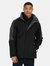 Mens Defender III 3-In-1 Waterproof Windproof Jacket - Black/Seal Gray - Black/Seal Gray