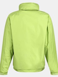 Mens Dover Waterproof Windproof Jacket - Key Lime/ Seal