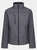 Mens Eco Ablaze Full Zip Soft Shell Jacket - Seal Grey/Black