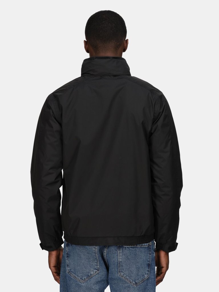 Mens Eco Dover Waterproof Insulated Jacket - Black/Ash