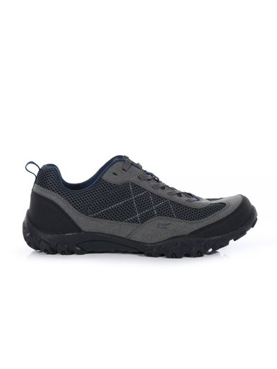 Regatta Mens Edgepoint Life Walking Shoes - Granite/Black product