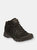 Mens Edgepoint Mid Waterproof Hiking Shoes - Black/Granite - Black/Granite