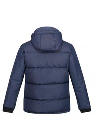 Mens Farren Lightweight Puffer Jacket - Navy