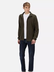 Mens Felton Sustainable Full Zip Fleece Jacket - Dark Khaki - Dark Khaki