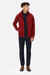 Mens Felton Sustainable Full Zip Fleece Jacket - Syrah Red - Syrah Red