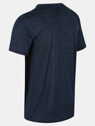 Mens Fingal Edition Marl T-Shirt - Navy Marl