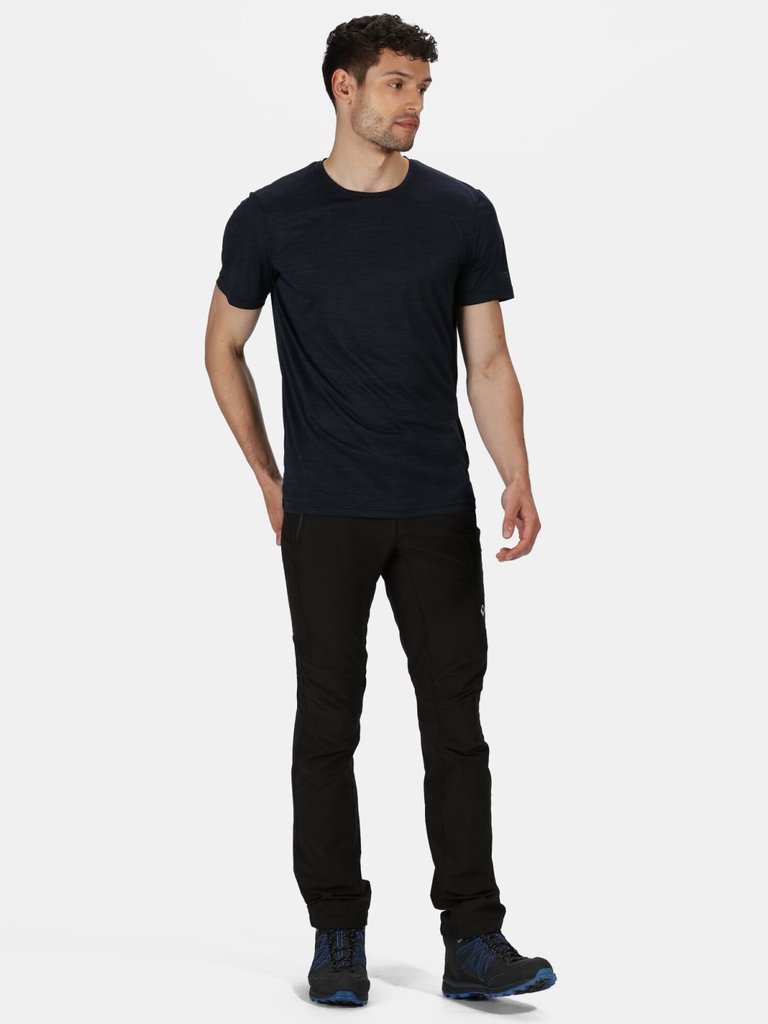 Mens Fingal Edition Marl T-Shirt - Navy Marl - Navy Marl