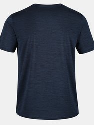 Mens Fingal Edition Marl T-Shirt - Navy Marl