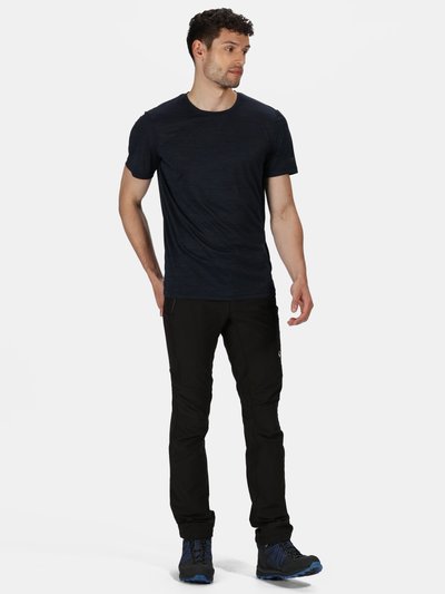 Regatta Mens Fingal Edition Marl T-Shirt - Navy Marl product