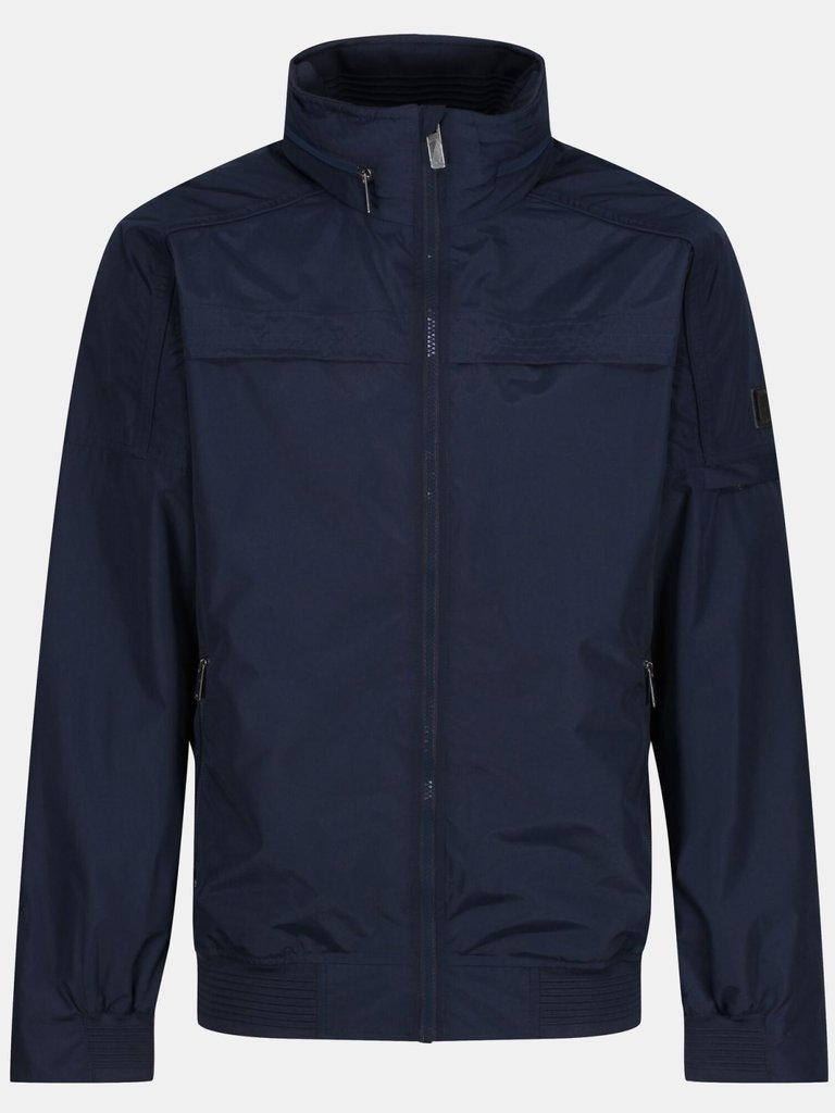 Mens Finn Waterproof Jacket - Navy - Navy