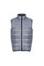 Mens Fire Down Padded Bodywarmer - Grey Marl/Black