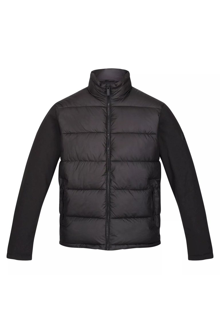 Mens Firmilien Lightweight Puffer Jacket - Black - Black