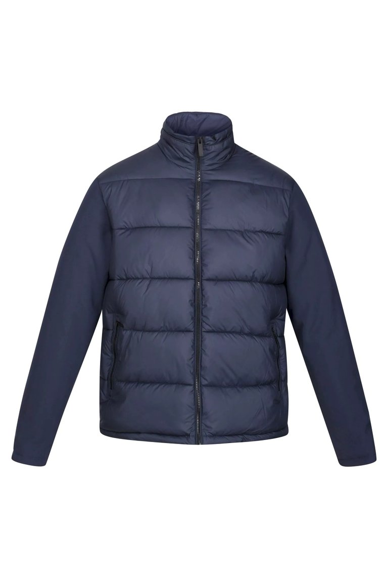 Mens Firmilien Lightweight Puffer Jacket - Navy - Navy