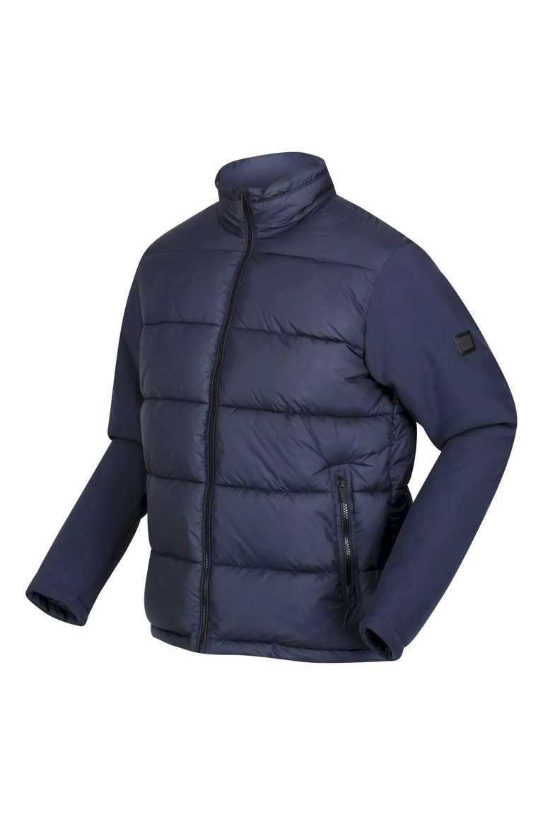 Mens Firmilien Lightweight Puffer Jacket - Navy