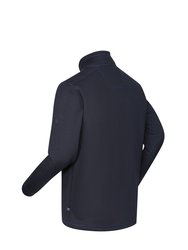 Mens Galador Half Zip Fleece Top - Navy