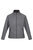 Mens Garrian II Full Zip Fleece Jacket - Storm Grey/Black