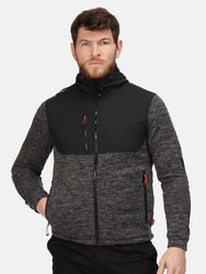 Mens Heist Jacket - Ash/Black - Ash/Black