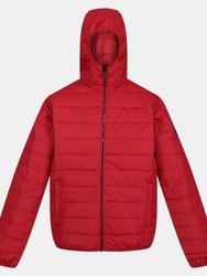 Mens Helfa Jacket - Dark Red - Dark Red