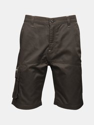 Mens Heroic Cargo Shorts - Black - Black