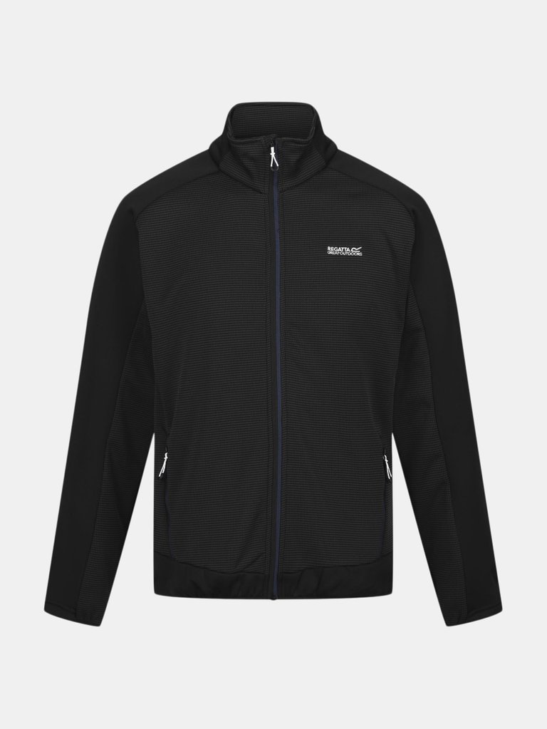 Mens Highton II Fleece Jacket  - Black