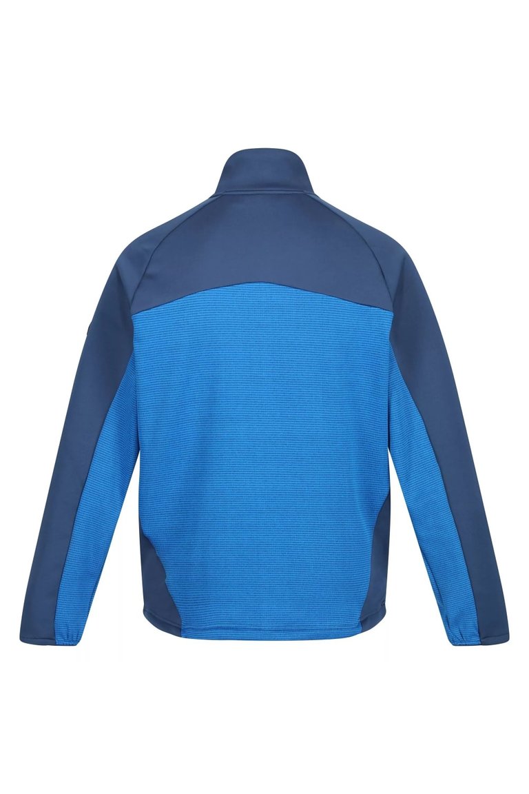 Mens Highton III Full Zip Fleece Jacket - Skydiver Blue/Admiral Blue