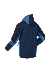 Mens Highton Pro Hooded Full Zip Hoodie - Moonlight Denim/Dynasty Blue