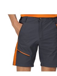 Mens Highton Pro Shorts - India Grey/Fox