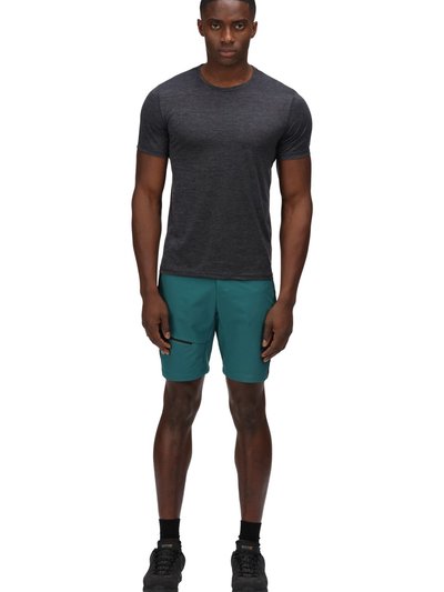 Regatta Mens Highton Pro Shorts - Pacific Green/Black product