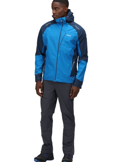 Regatta Mens Highton Pro Waterproof Jacket - Imperial Blue/Moonlight Denim product