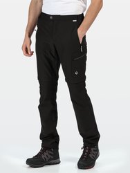 Mens Highton Walking Trousers - Black - Black