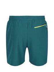 Men's Hilston 2 in 1 Shorts - Pacific Green