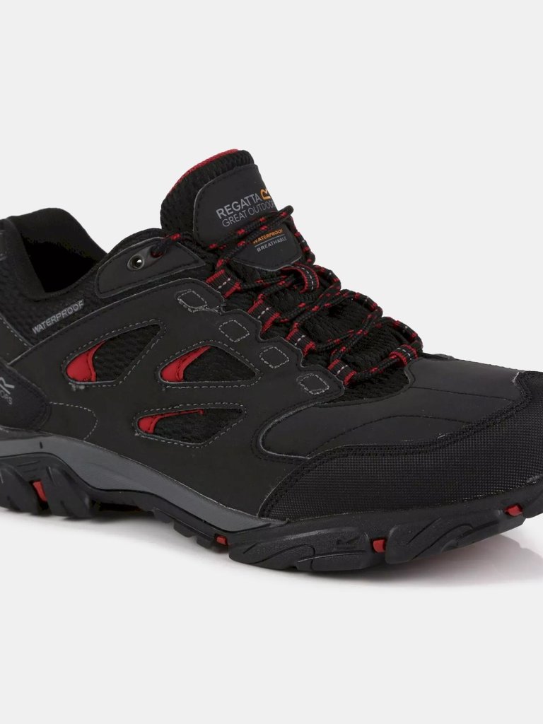 Mens Holcombe IEP Low Hiking Boots - Ash/Rio Red