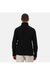 Mens Honestly Made Recycled Half Zip Fleece - Black