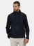 Mens Honestly Made Recycled Half Zip Fleece - Navy