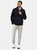 Mens Honestly Made Recycled Half Zip Fleece - Navy