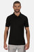 Mens Honestly Made Recycled Polo Shirt - Black - Black