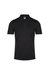 Mens Honestly Made Recycled Polo Shirt - Black