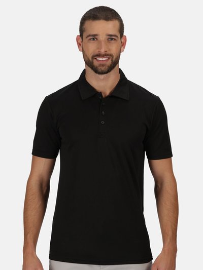 Regatta Mens Honestly Made Recycled Polo Shirt - Black product