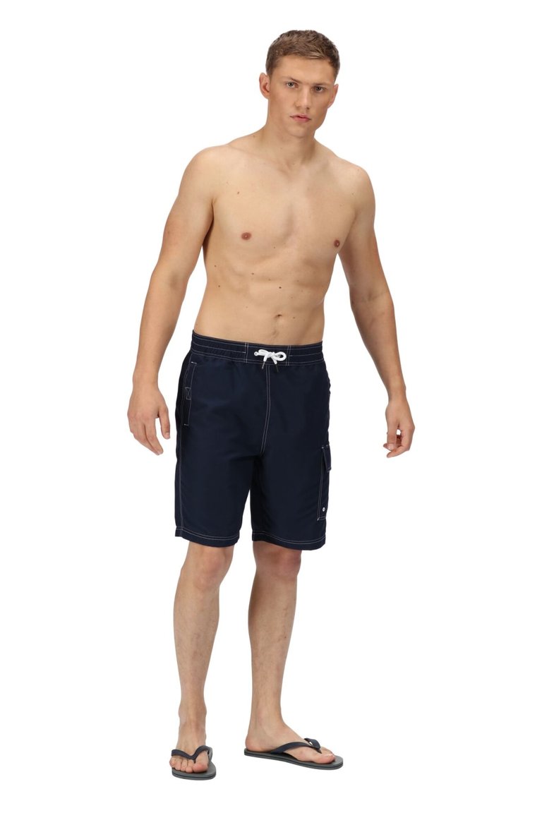 Mens Hotham IV Swim Shorts - Navy - Navy