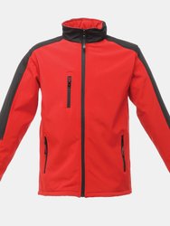 Mens Hydroforce 3-Layer Softshell Jacket - Classic Red/Black - Classic Red/Black