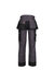 Mens Infiltrate Softshell Stretch Work Trousers - Iron/Black