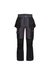 Mens Infiltrate Softshell Stretch Work Trousers - Iron/Black