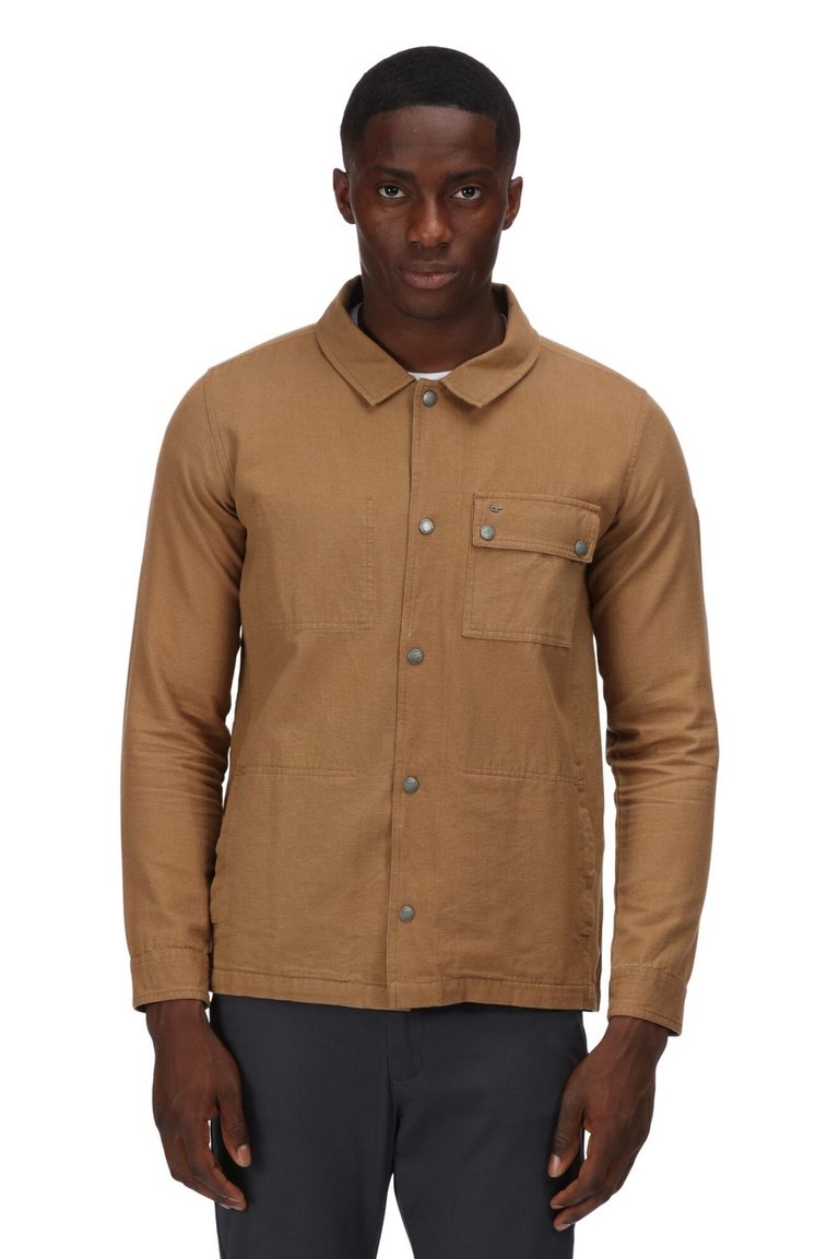 Mens Jayden Cargo Jacket - Gold Sand - Gold Sand